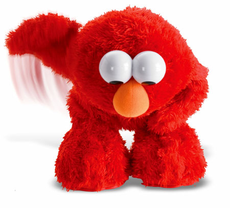 Mattel Inc. on September 19, 2006 unveiled the 10th anniversary edition of its Tickle Me Elmo doll, a new red plush "T.M.X. Elmo" as seen in this handout photo, that slaps its leg and keels over in a fit of laughter when tickled. The doll, which stands for "Tickle Me Extreme" or "Tickle Me Ten," has been shrouded in secrecy for months as Mattel tried to generate buzz for the latest Elmo version and kick off the holiday toy-selling season with a bang.