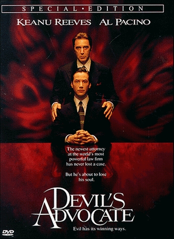 A poster of the Devil's Advocate