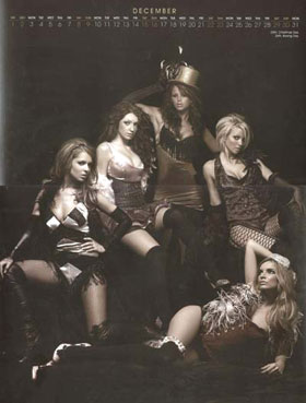 “Girls Aloud”女孩乐团被称为英国“最新辣妹”，成为继“Spice Girls”辣妹合唱团之后，英国流行乐坛又一支最璀璨耀眼的女子偶像组合。