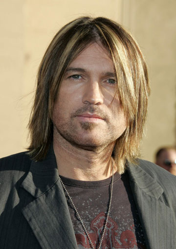 Singer Billy Ray Cyrus arrives at the 2006 American Music Awards at the 2006 American Music Awards November 21, 2006 in Los Angeles.