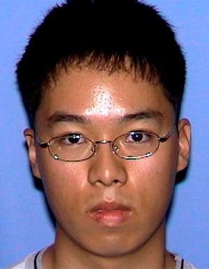 Cho Seung-Hui, the South Korean-born gunman who killed 32 people at Virginia Tech University, is seen in this police handout released April 17, 2007. Cho kept a low profile leading up to the April 16 shooting rampage, but left a trail of violent writings before going on the shooting spree and then committing suicide. 