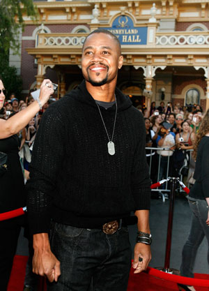 Actor Cuba Gooding Jr. smiles at the premiere of 