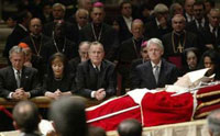 US President's speech on the funeral of Pope John Paul II (April 9,2005)