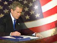 Bush's radio address on visit to China and APEC CEO Summit