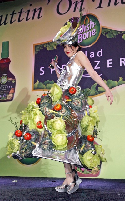 Summer salad fashion show 
