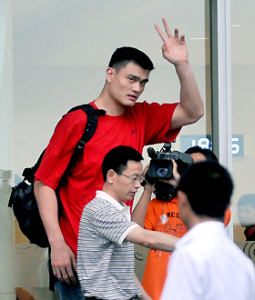 Yao Ming comes back for Beijing Olympics