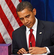 Obama signs economic stimulus bill into law
