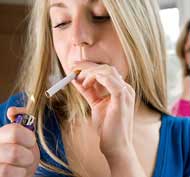 Smoking and the risk to women's lungs