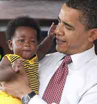 Obama addresses Africans from Ghana