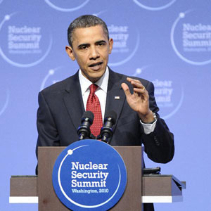 美国总统奥巴马发表核峰会闭幕词