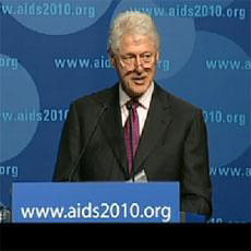 Bill Clinton on HIV/AIDS: much more needs to be done