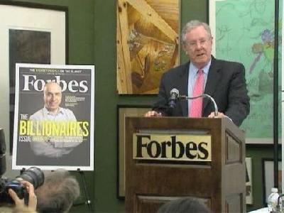 Forbes wealthiest list reflects changes in global economy