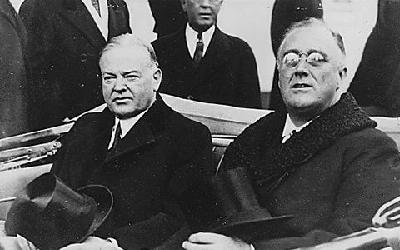 American history: an angry nation puts its hopes in President Roosevelt