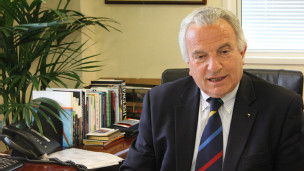 国际网球联合会主席比特:中国网球发展只是时间问题