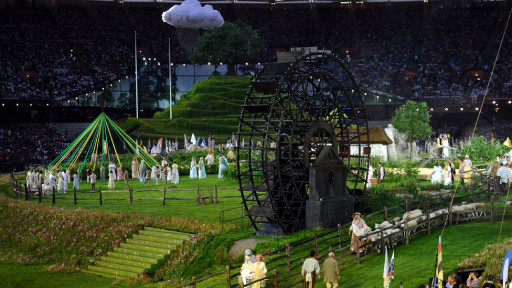 伦敦奥运会开幕式表演惊喜迭出