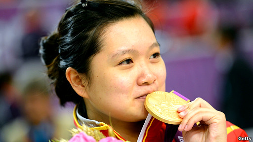 女射手为中国赢得第5枚奥运金牌