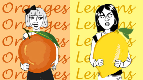 Oranges and lemons 橙子和柠檬