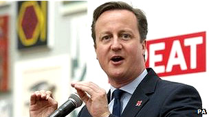 首相卡梅伦呼吁海外投资者看好英国艺术