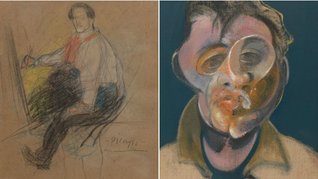 未曾露面的毕加索自画像将在伦敦展出
