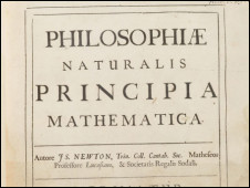 牛顿《原理》巨著原版上网