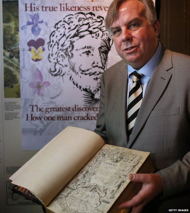 16世纪植物学史藏玄机：年轻莎翁肖像
