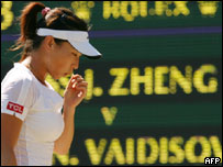Zheng Jie Wows Wimbledon 郑洁轰动温布尔登