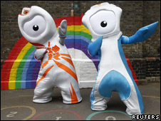 2012 Olympic Mascots 伦敦奥运会吉祥物