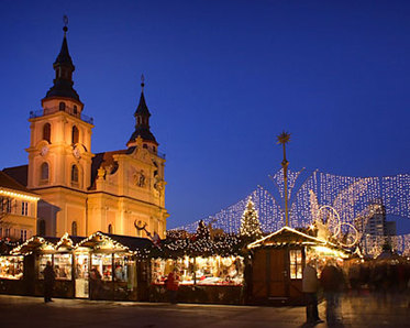 Germany: The Christmas tree originated