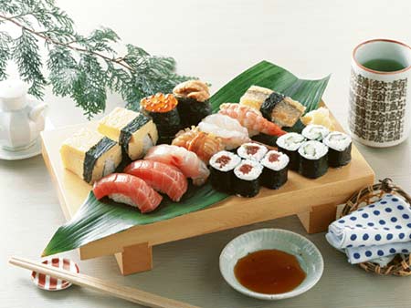 健康料理：寿司的起源