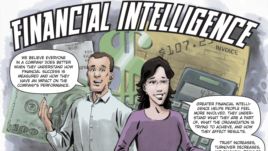 A comic book about business finance