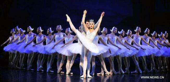 Ballet Swan Lake rehearsed in Taipei