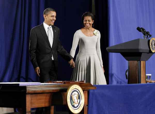 奥巴马夫妇被爆婚姻破裂 米歇尔50大寿蒙阴影