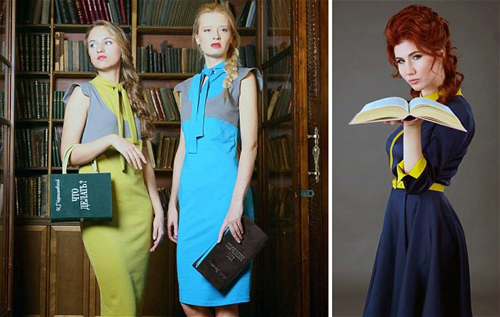 俄前女间谍发布个人时装品牌 女包灵感来自名著