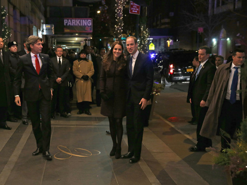 威廉王子和凯特王妃访问纽约