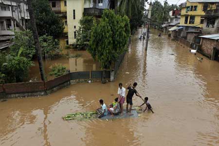 研究：印度、孟加拉、中国易遭洪灾
