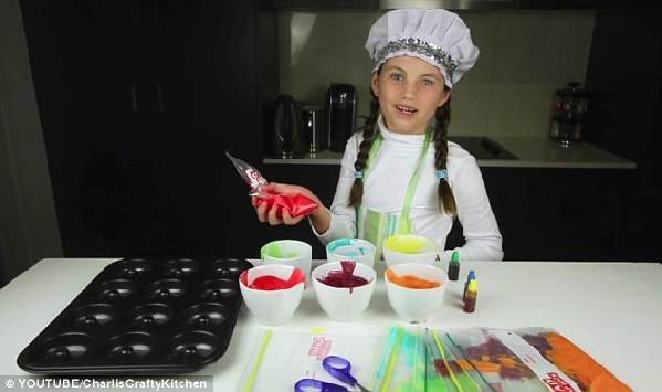 澳8岁女孩网上教烹饪 月入79万