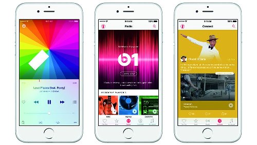 苹果推出“流媒体音乐服务”