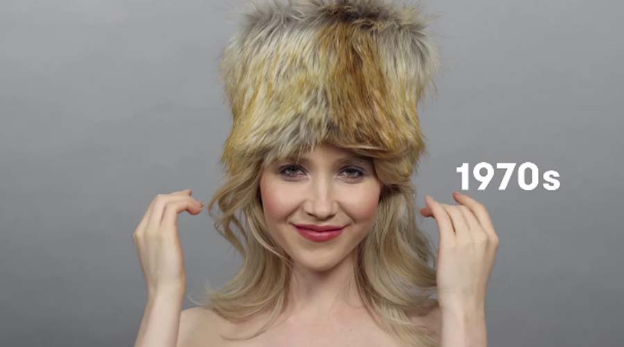 美女诠释俄罗斯百年妆容变化