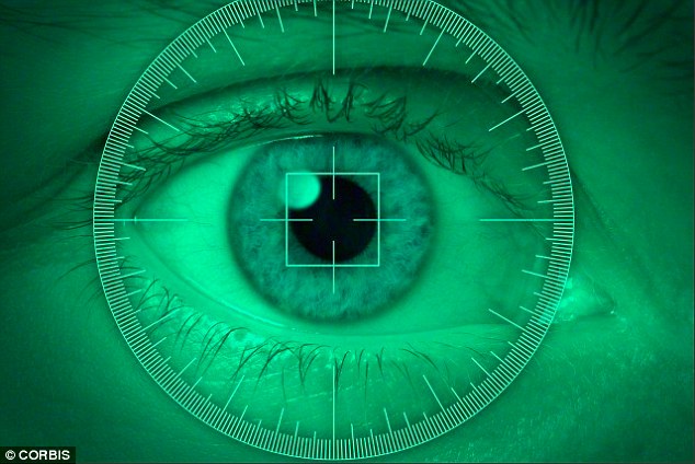 花旗测试扫描视网膜取款技术