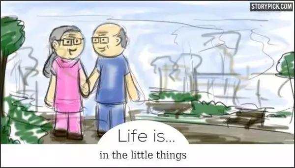 刷爆朋友圈漫画：人生是什么