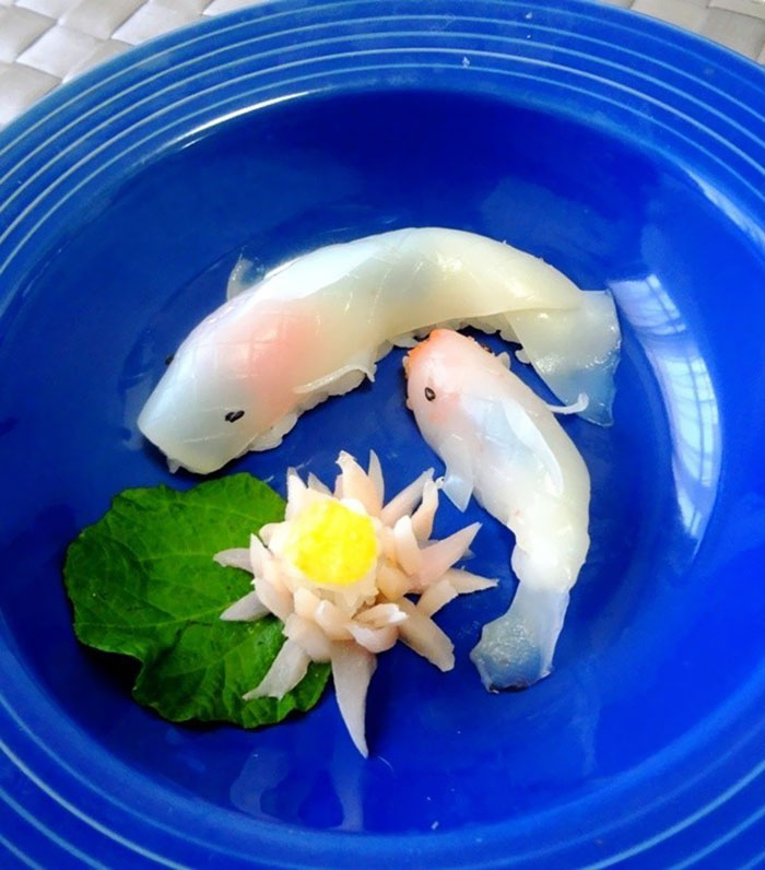 好看又好吃的活鱼寿司[2]