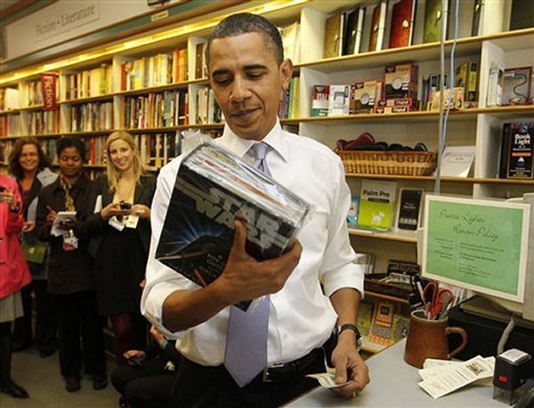 奥巴马2015年度最爱读物出炉