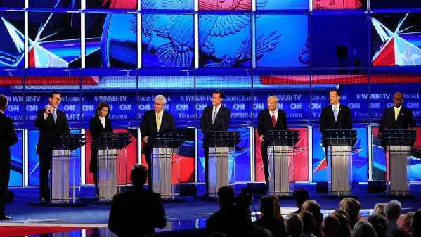 美国大选初期辩论是“欢乐时光”？