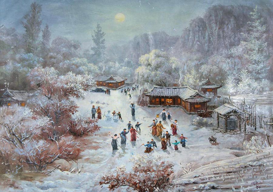 中国画家笔下的元宵节（组图）