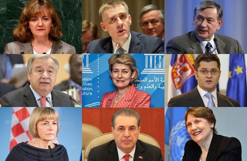 全球最顶级面试！5男4女竞聘联合国秘书长