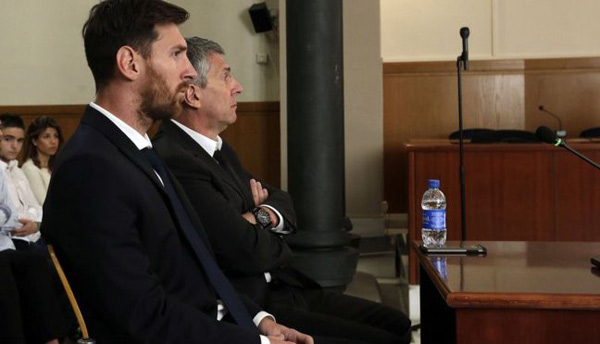 足球巨星梅西因逃税获刑21个月