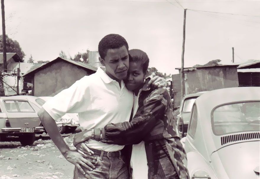 米歇尔53周岁生日：回顾她和奥巴马的甜蜜瞬间（组图）