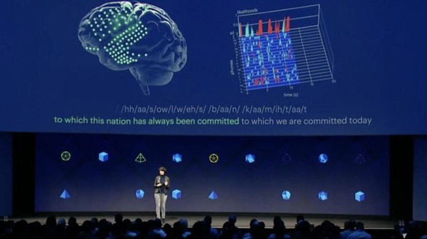 Facebook宣布将研发新技术 用人脑操控电脑