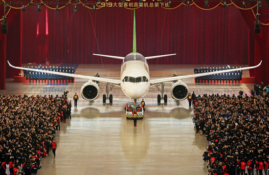 国产客机C919将迎首飞
