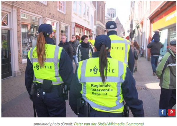 荷兰鹿特丹现“时尚警察” 穷人穿大牌将当场没收